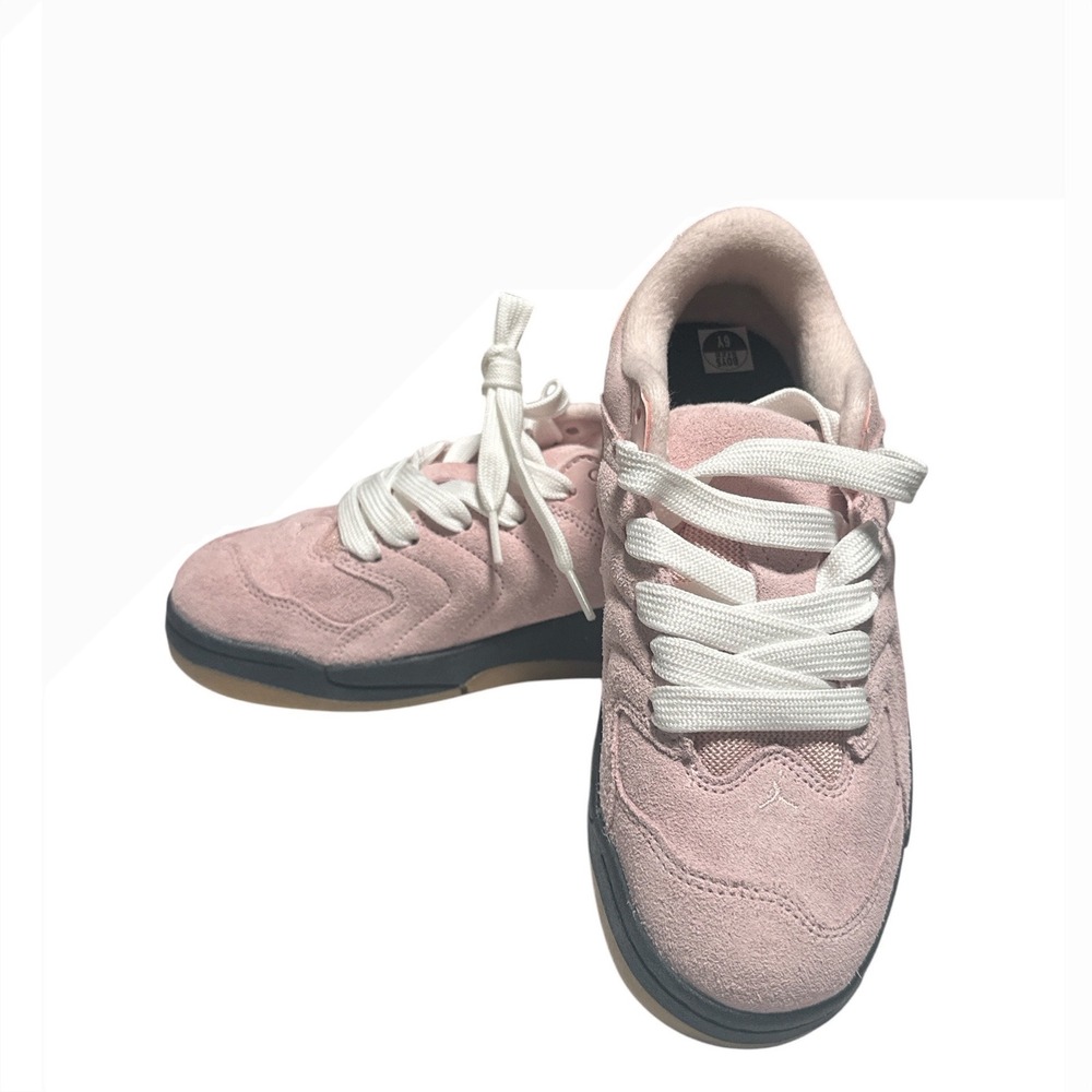 NWOT, Jordan Stadium 90 Pink Suede Gum Sole Sneakers Boys 6Y Womens 7.5
